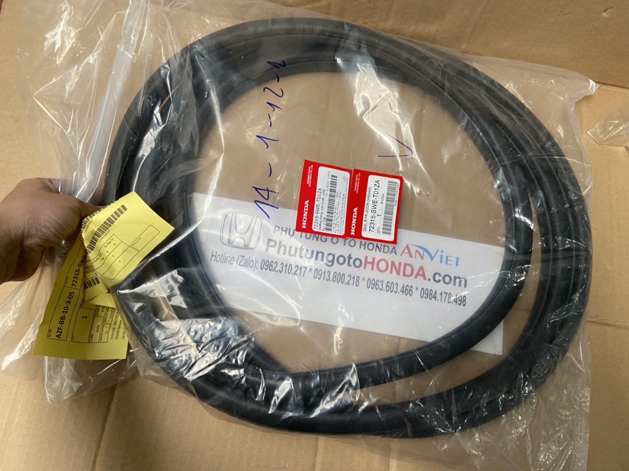 Gioăng khung cánh cửa xe Honda CRV 2009-2011